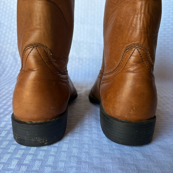 ARIAT || 6.5  Women’s Heritage Roper Boots Distressed Brown Leather VGUC - Picture 3 of 9